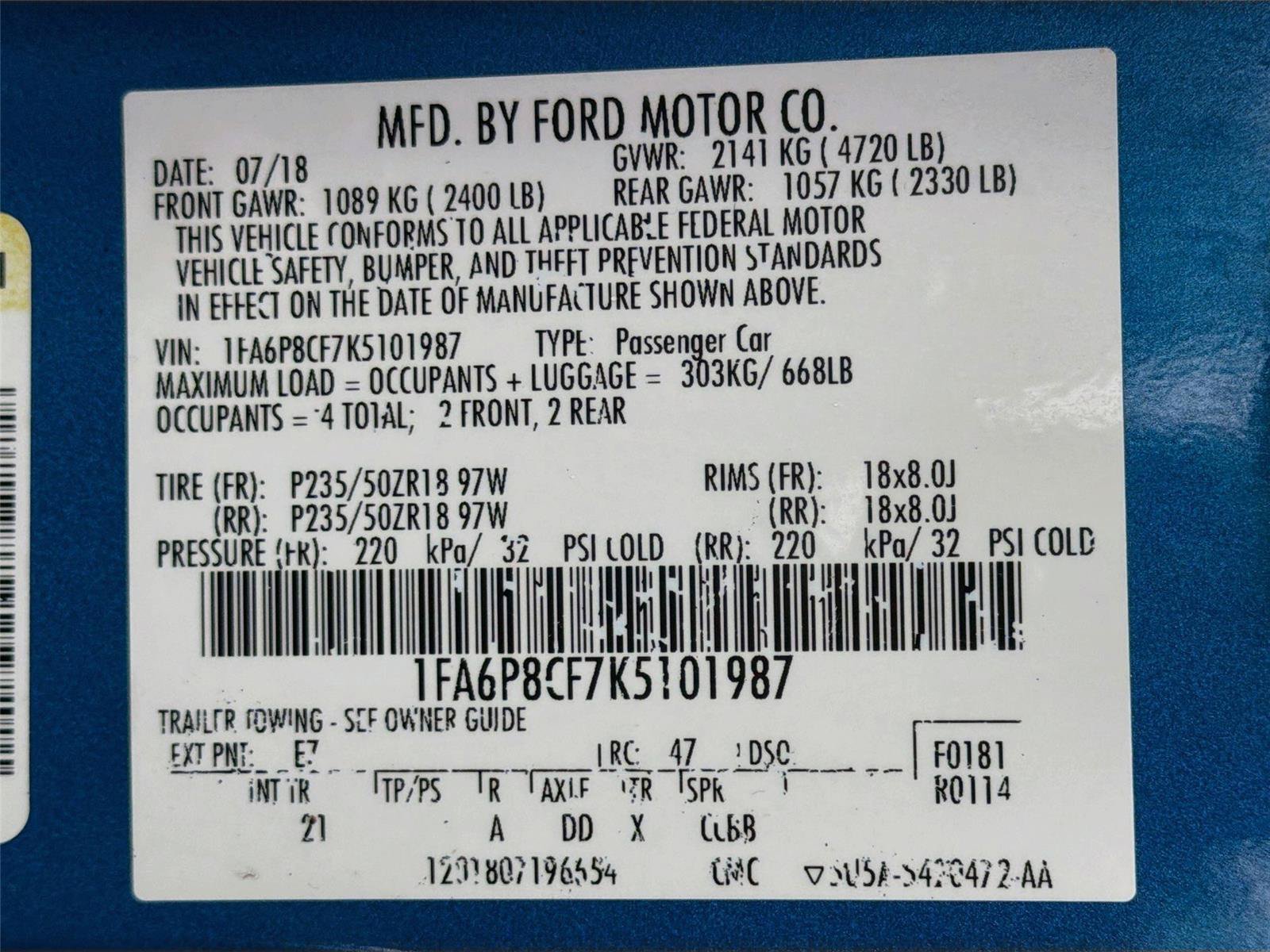 Used 2019 Ford Mustang GT RWD image 32