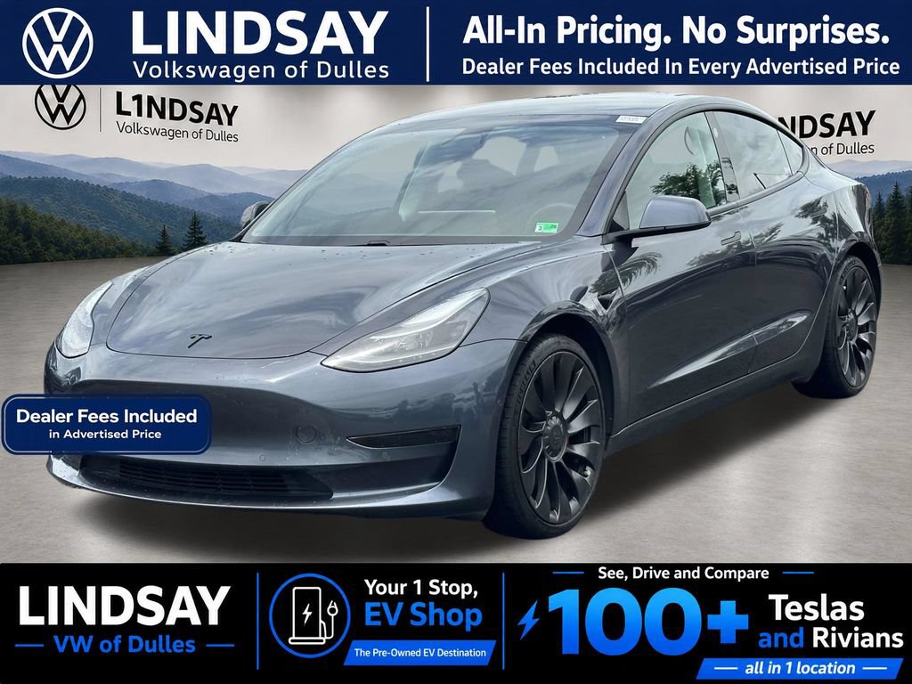 Used 2021 Tesla Model 3 Performance AWD/4WD image 4