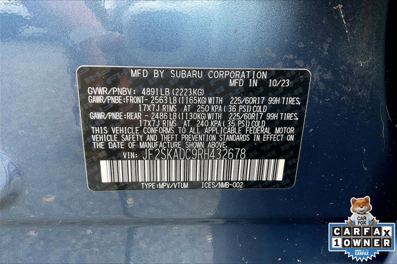 Certified 2024 Subaru Forester Premium AWD/4WD image 33