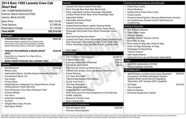 Used 2014 RAM 1500 Laramie w/ Convenience Group image 6