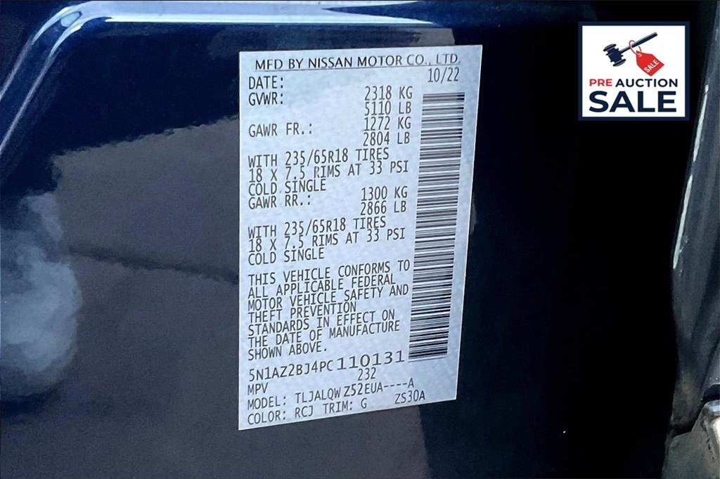 Used 2023 Nissan Murano SV image 32