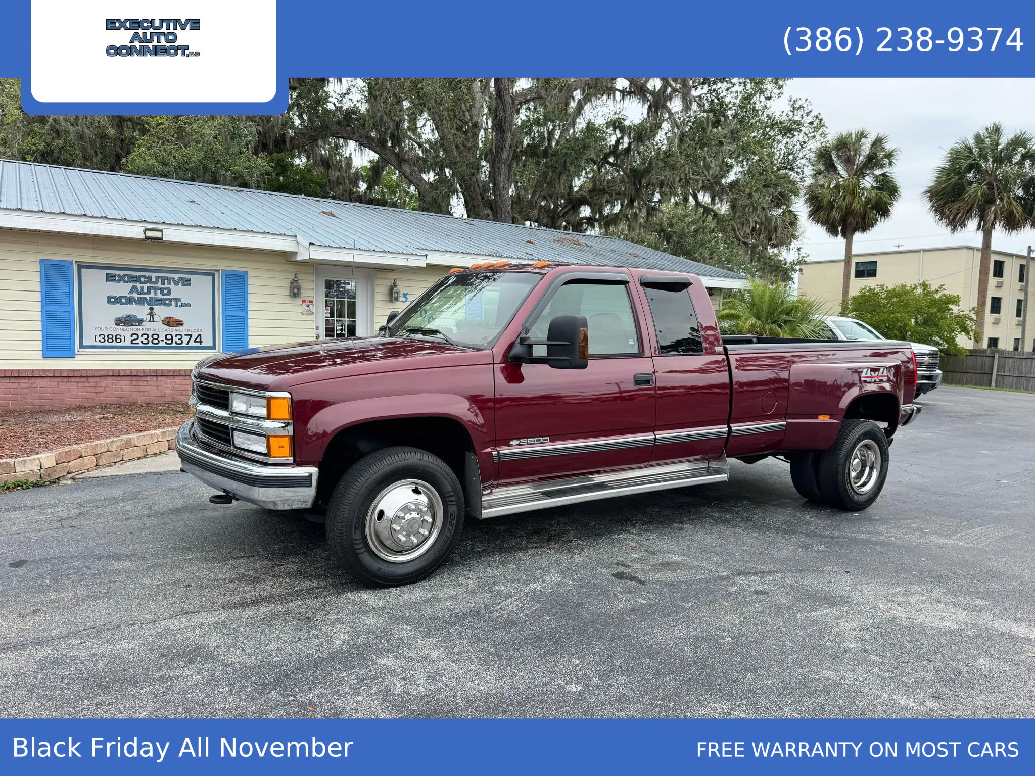 Used 1994 Chevrolet Silverado 3500 4x4 Extended Cab
