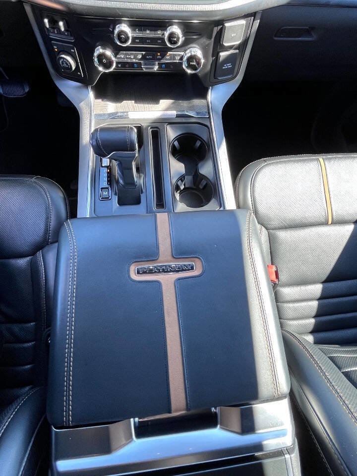 Used 2022 Ford F150 Platinum w/ Equipment Group 701A High image 36