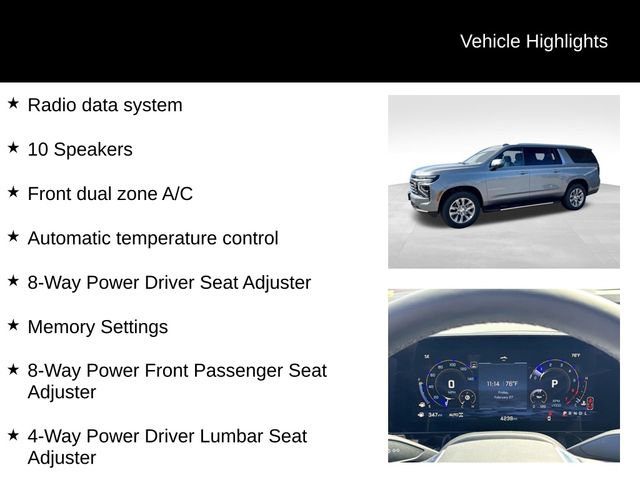Used 2025 Chevrolet Suburban Premier image 14