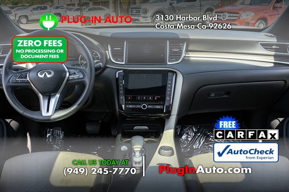 Used 2023 INFINITI QX55 Luxe w/ Cargo Package AWD/4WD image 17