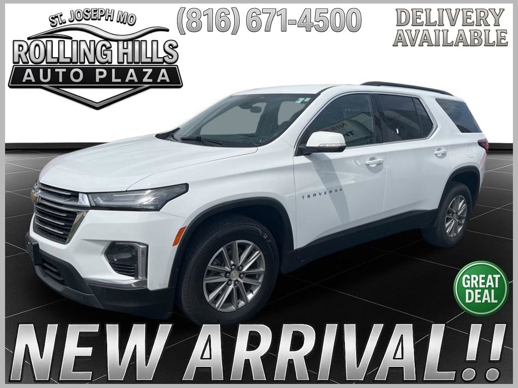 Used 2022 Chevrolet Traverse LT w/ LPO, Floor Liner Package AWD/4WD image 1