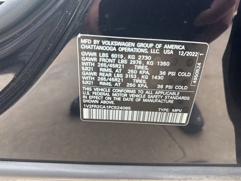 Used 2023 Volkswagen Atlas SEL Premium AWD/4WD image 38