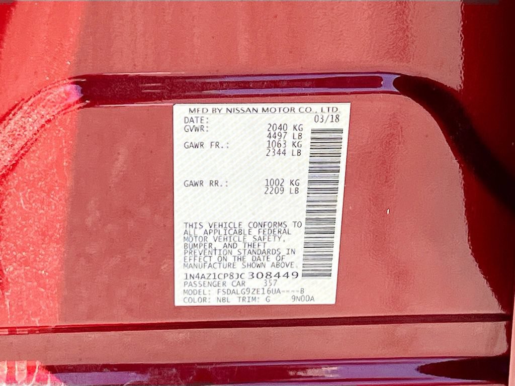 Used 2018 Nissan Leaf SL w/ Protection Package FWD image 32