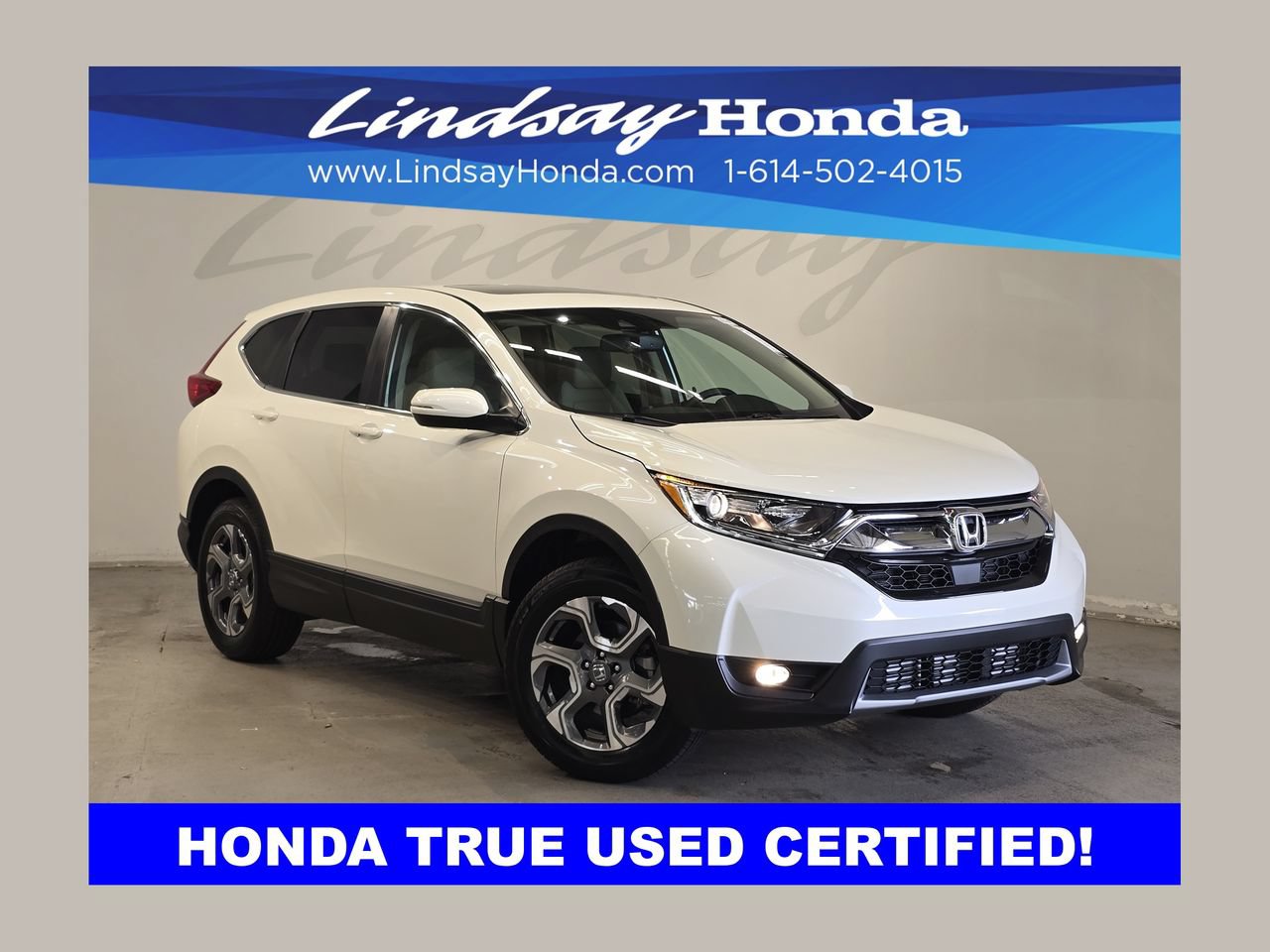 Certified 2017 Honda CR-V EX-L
