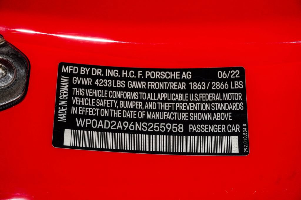 Certified 2022 Porsche 911 Turbo S image 33