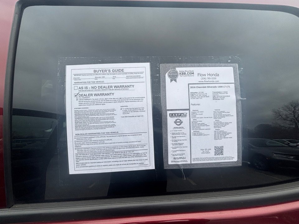 Used 2016 Chevrolet Silverado 1500 LT w/ All Star Edition image 37