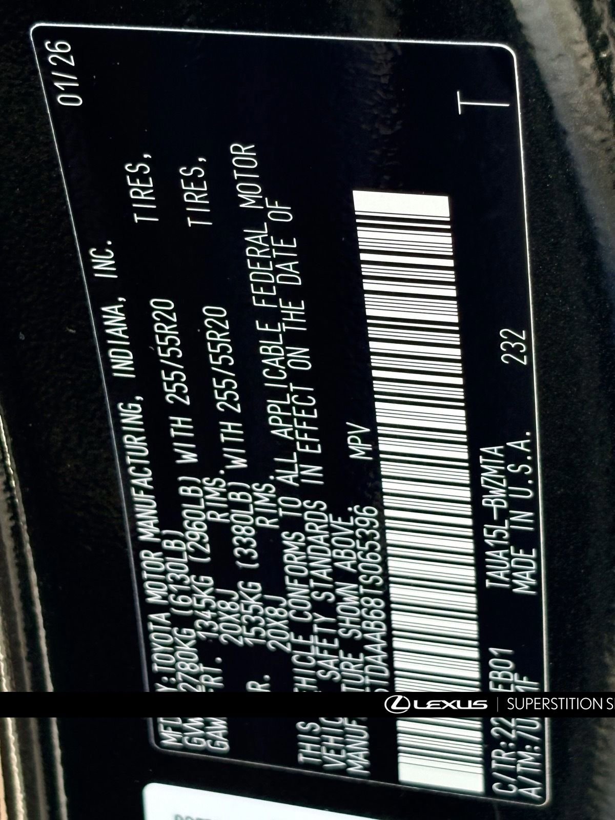 New 2026 Lexus TX 350 AWD image 33