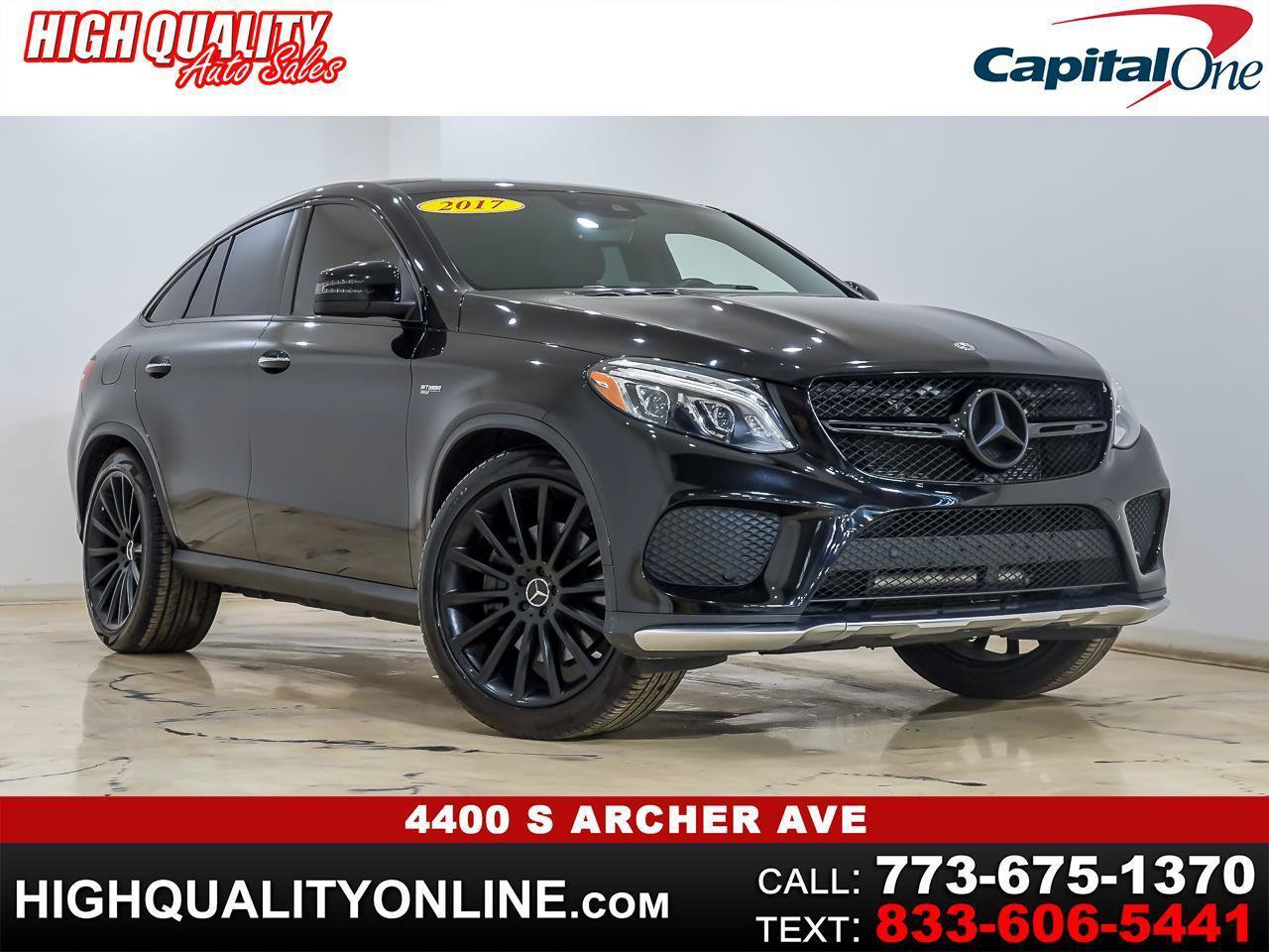 Used 2017 Mercedes-Benz GLE 43 AMG 4MATIC Coupe w/ Premium 2 Package image 1