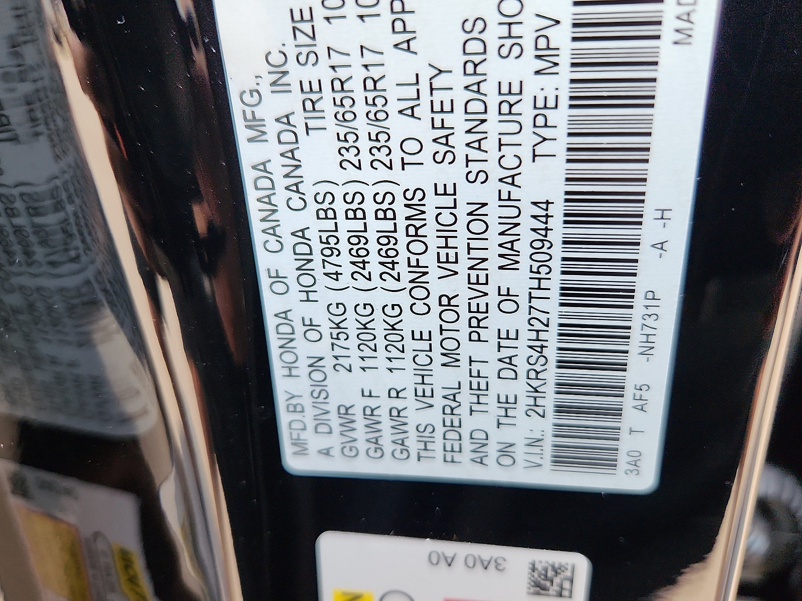 New 2026 Honda CR-V LX image 17