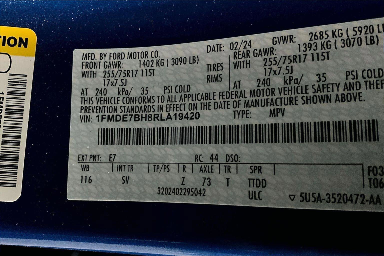 Certified 2024 Ford Bronco Big Bend image 33