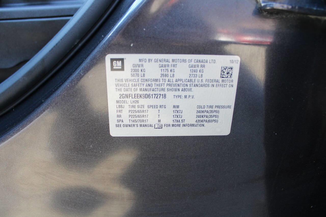 Used 2013 Chevrolet Equinox LT w/ Driver Convenience Package image 40