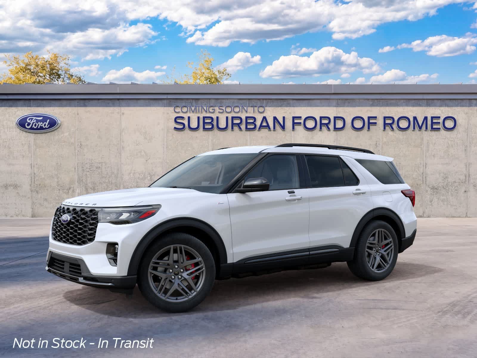 New 2027 Ford Explorer ST-Line