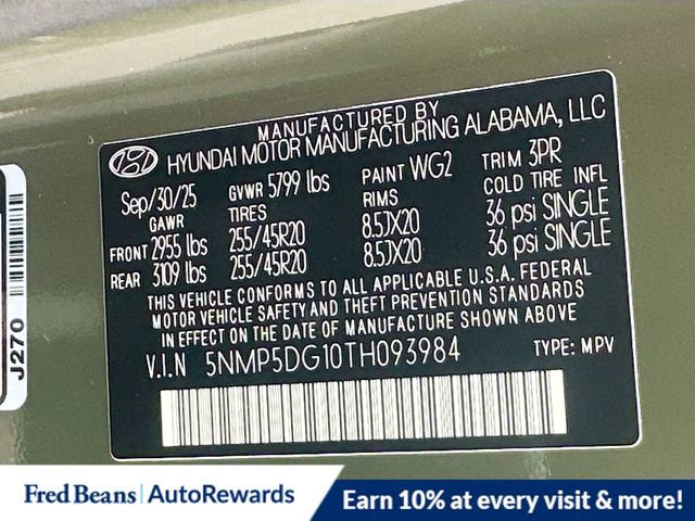 New 2026 Hyundai Santa Fe Calligraphy w/ Tow & Go Package image 8