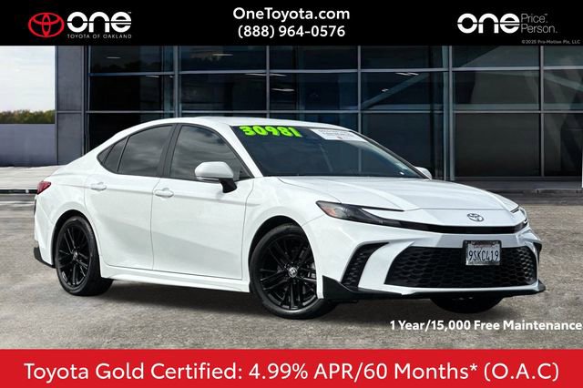 Certified 2025 Toyota Camry SE