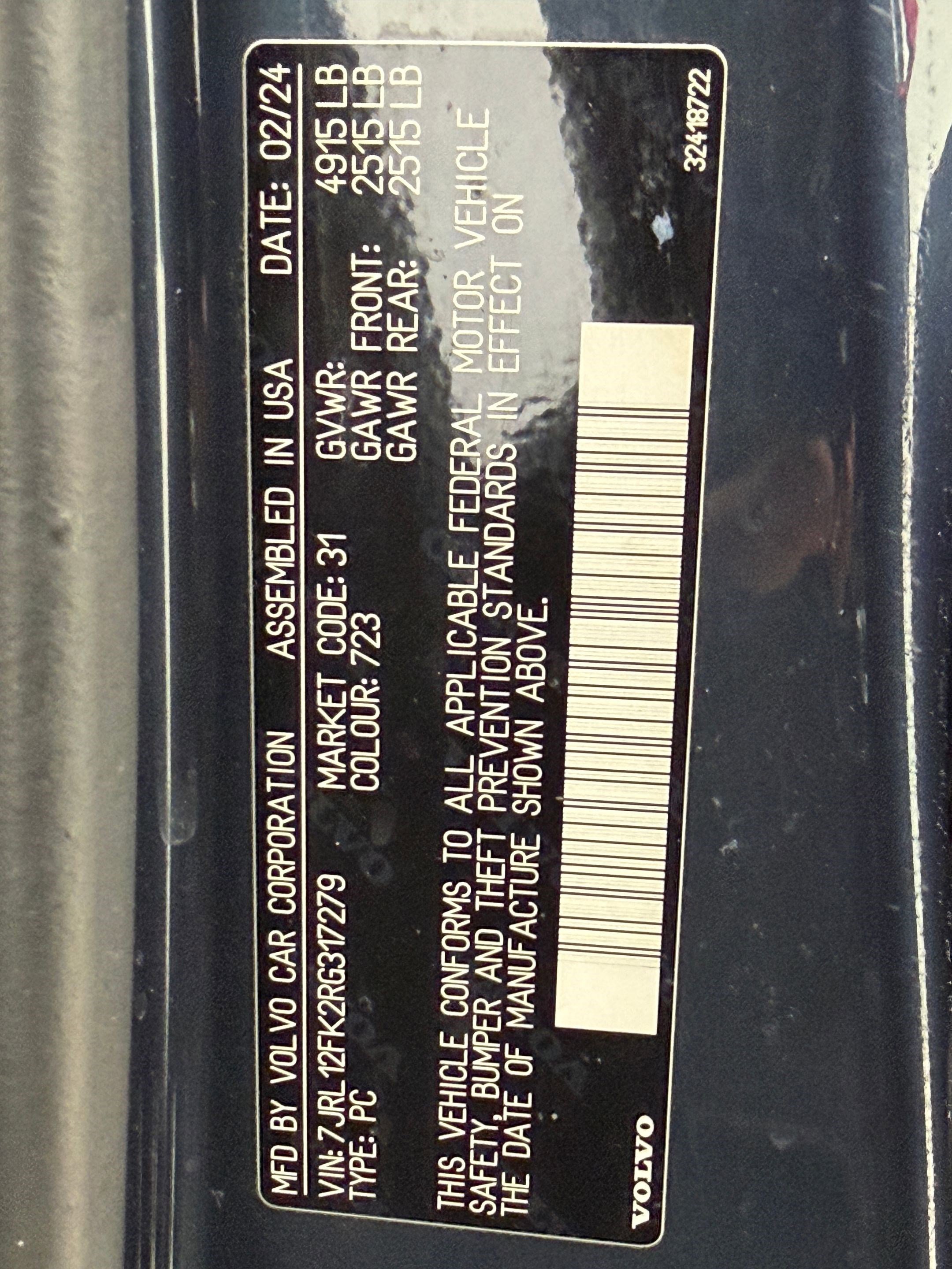 Used 2024 Volvo S60 B5 Core image 20