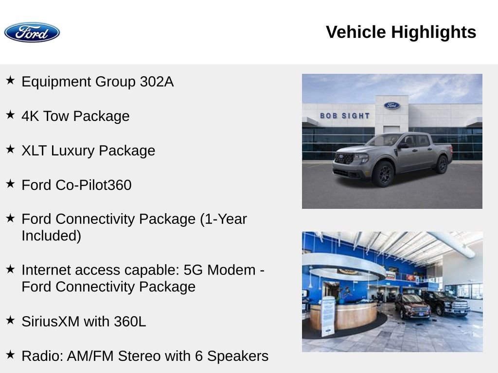 New 2026 Ford Maverick XLT w/ XLT Luxury Package image 2