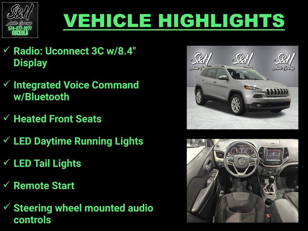 Used 2017 Jeep Cherokee Latitude w/ Cold Weather Group image 3