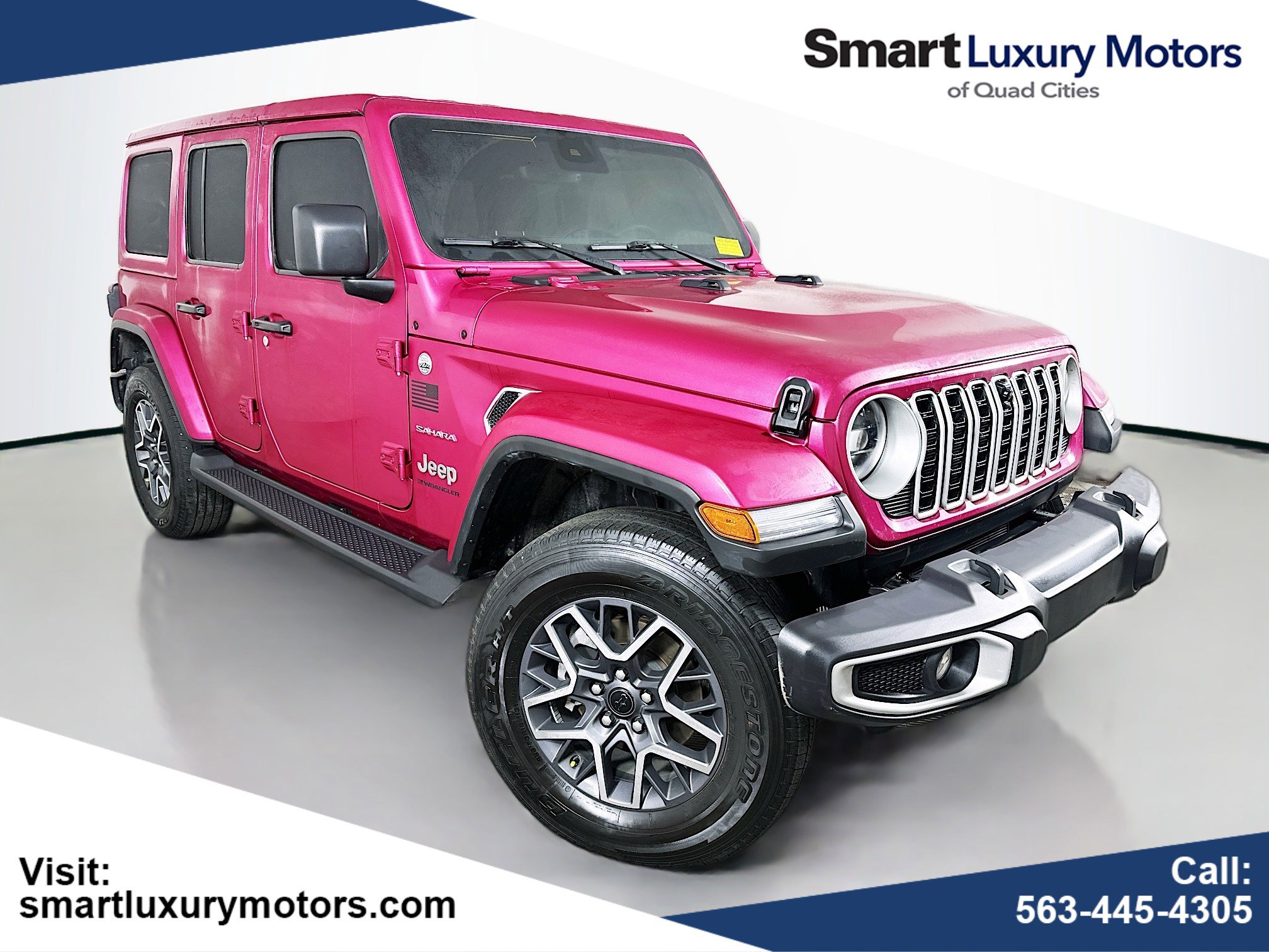 Used 2024 Jeep Wrangler Sahara w/ Technology Group