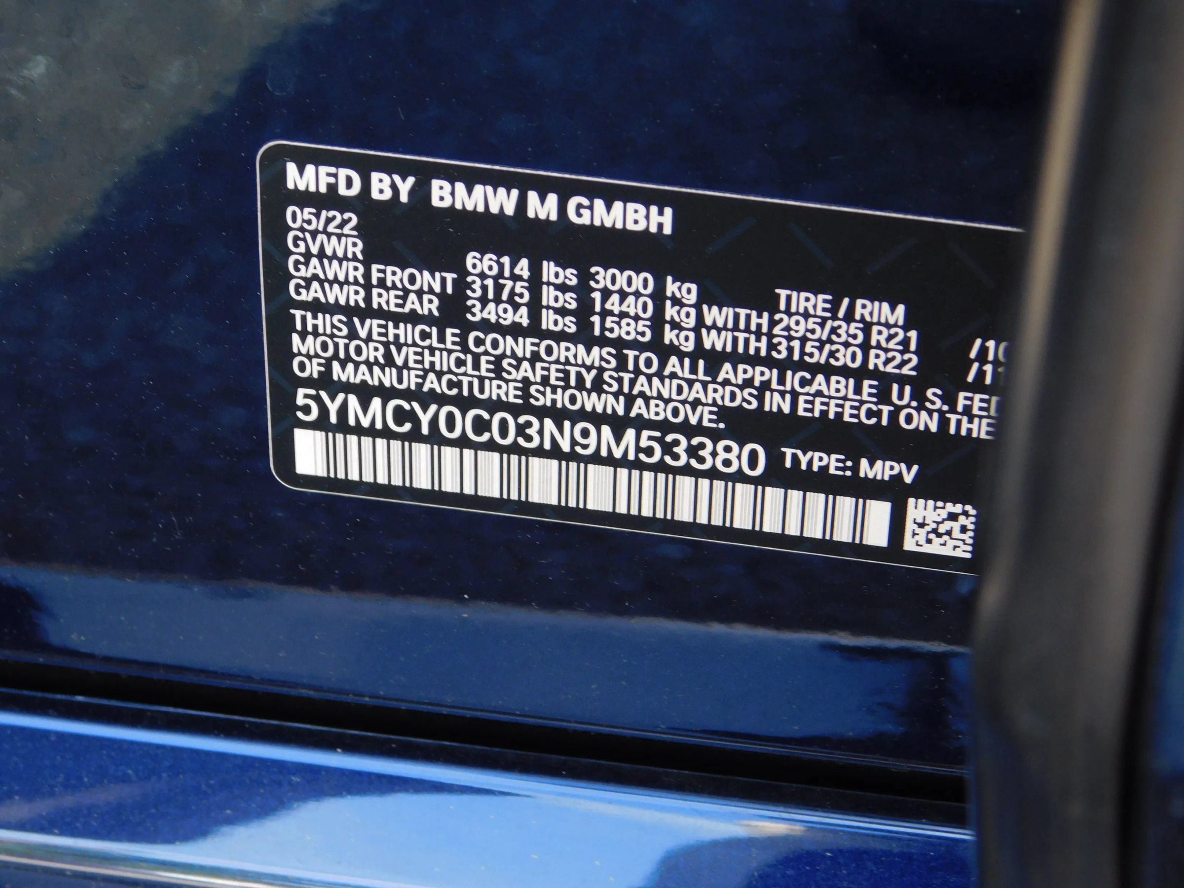 Used 2022 BMW X6 M w/ Competition Package AWD/4WD image 30