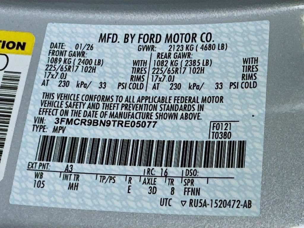 New 2026 Ford Bronco Sport Big Bend w/ Convenience Package AWD/4WD image 22