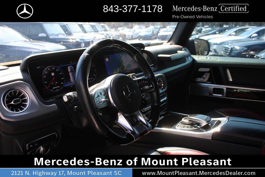 Certified 2021 Mercedes-Benz G 63 AMG 4MATIC w/ G Manufaktur Interior Package image 20