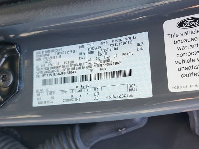 Used 2018 Ford F150 Lariat w/ Equipment Group 502A Luxury image 35