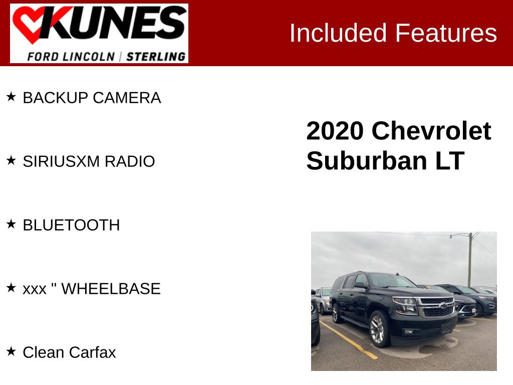 Used 2020 Chevrolet Suburban LT AWD/4WD image 3