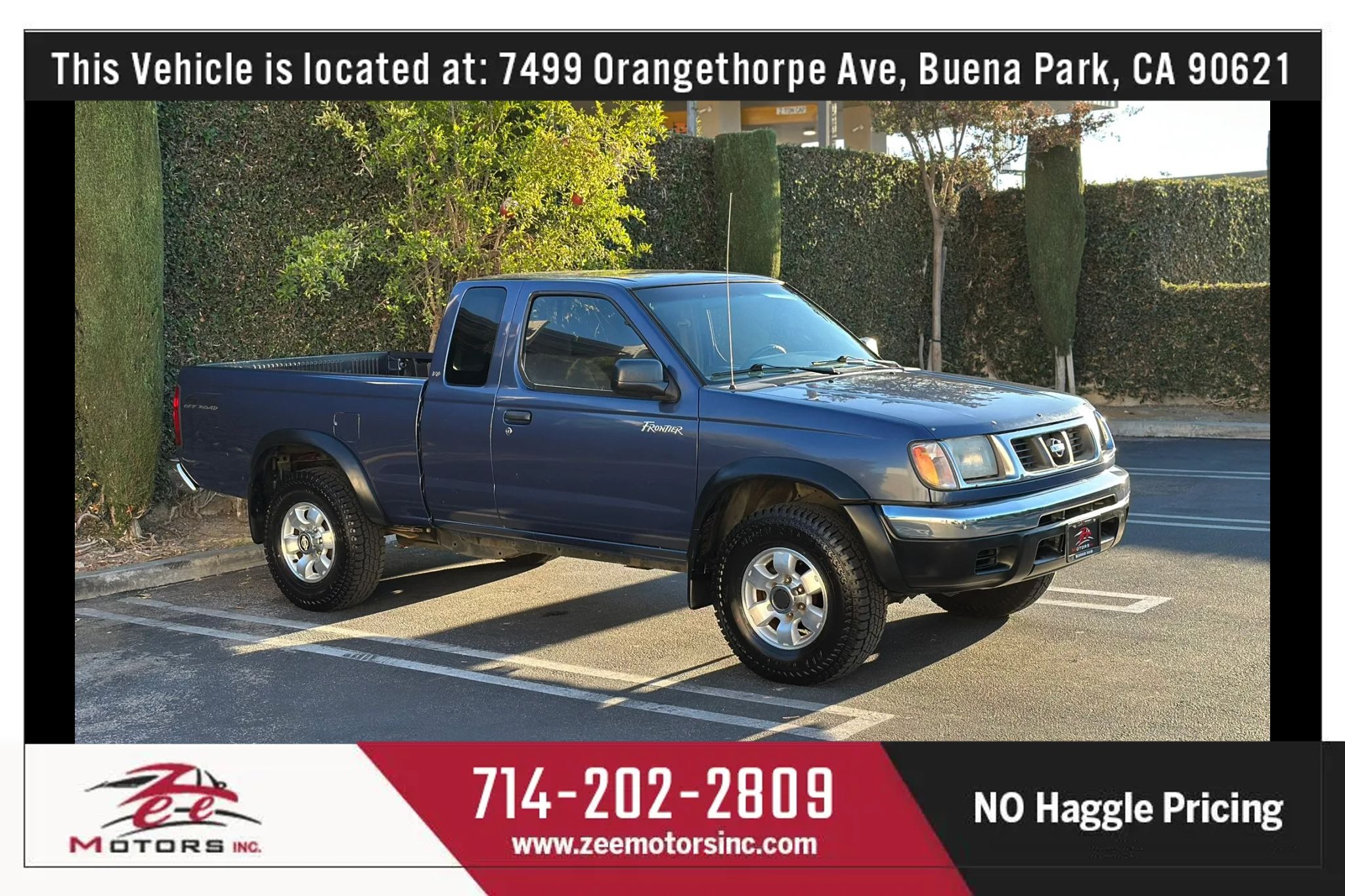 Used 2000 Nissan Frontier XE AWD/4WD image 4
