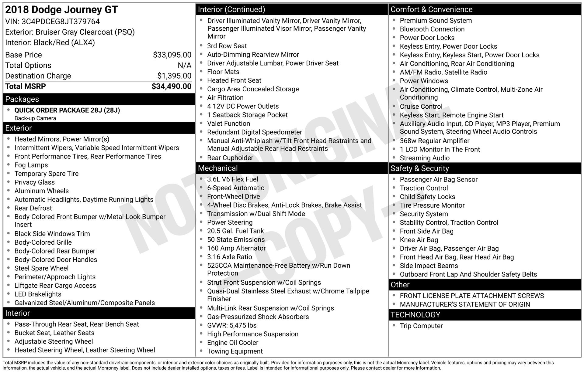 Used 2018 Dodge Journey GT image 4