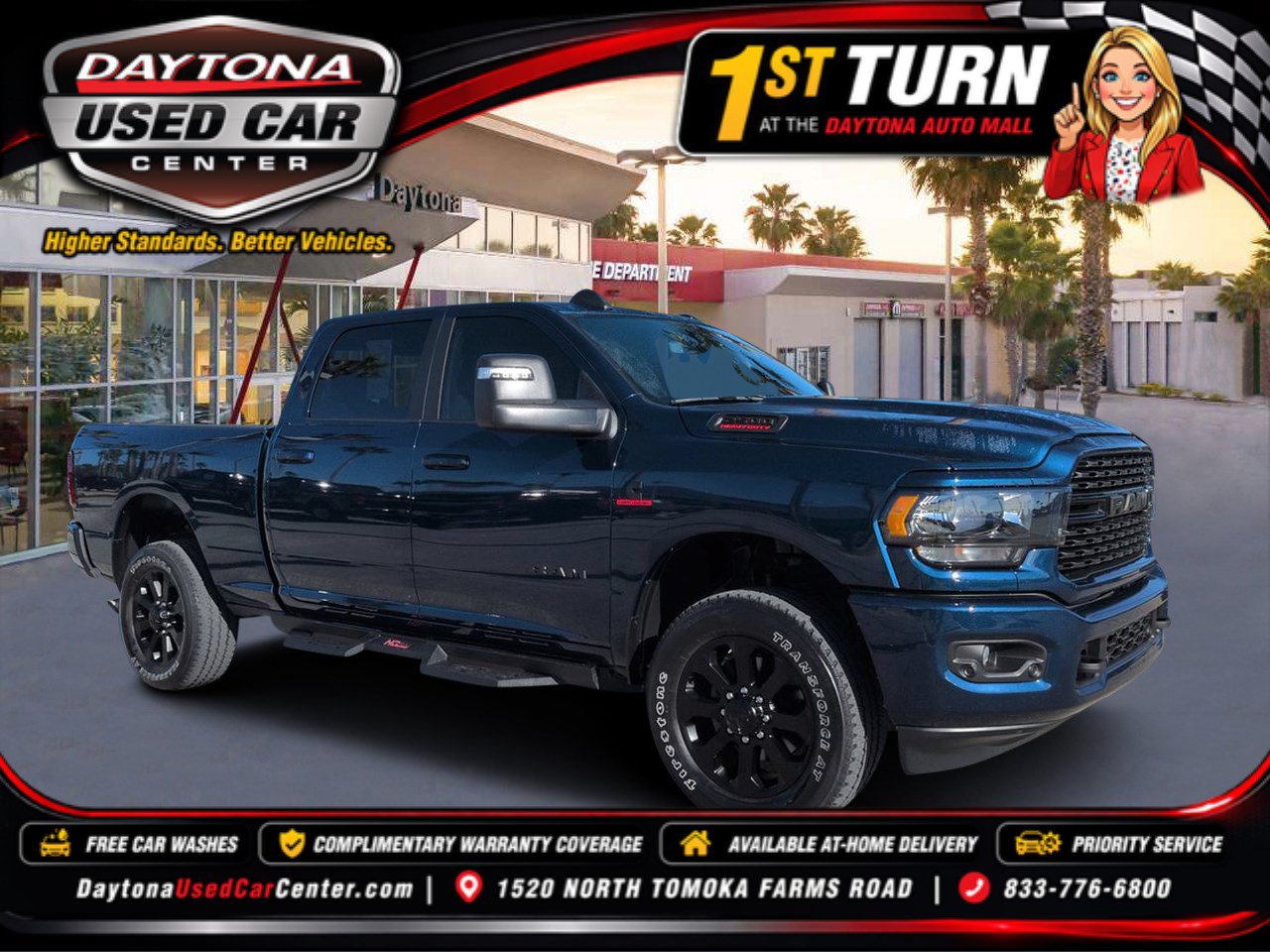 Certified 2024 RAM 2500 Big Horn w/ Night Edition AWD/4WD image 1