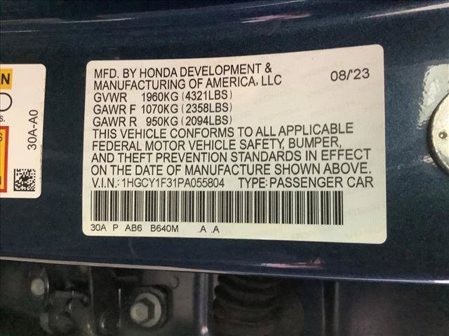 Used 2023 Honda Accord EX image 9