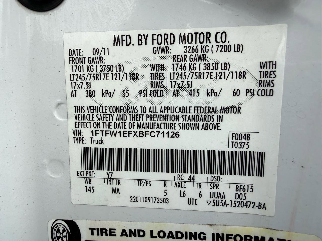 Used 2011 Ford F150 XLT w/ XLT Convenience Pkg image 32