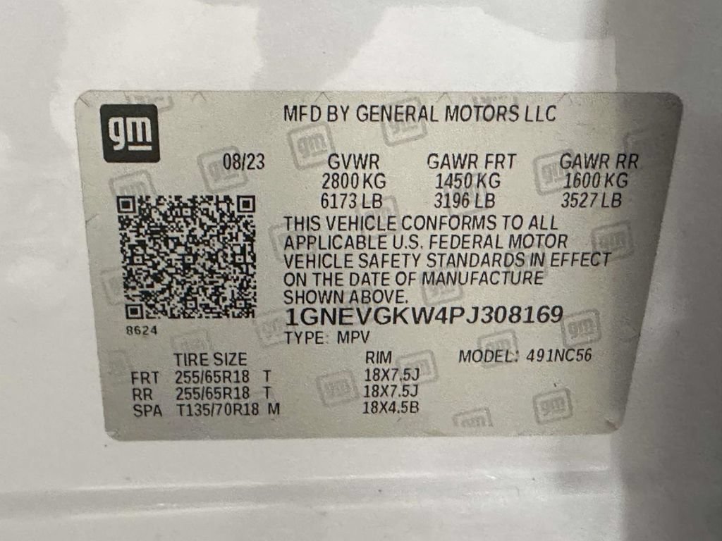Certified 2023 Chevrolet Traverse LT AWD/4WD image 40