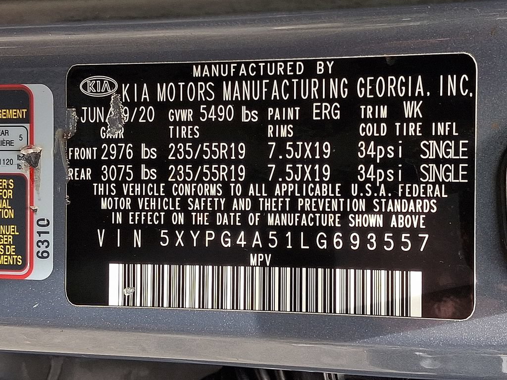 Used 2020 Kia Sorento S FWD image 27