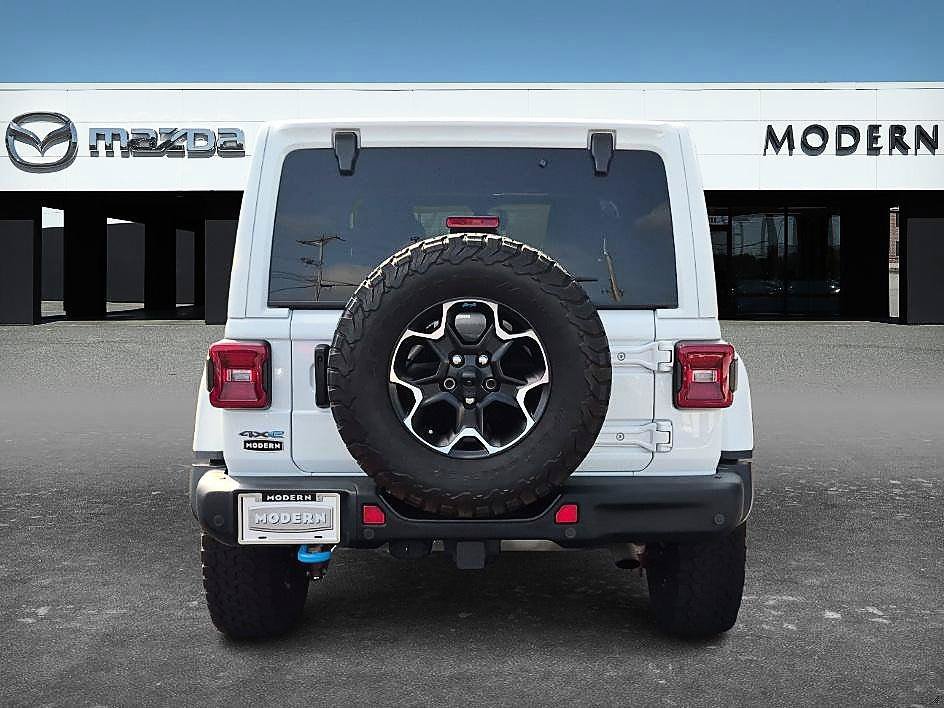 Used 2022 Jeep Wrangler Unlimited Rubicon 4xe w/ Steel Bumper Group AWD/4WD image 4