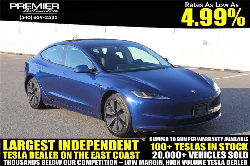 Used 2025 Tesla Model 3 Long Range RWD image 1