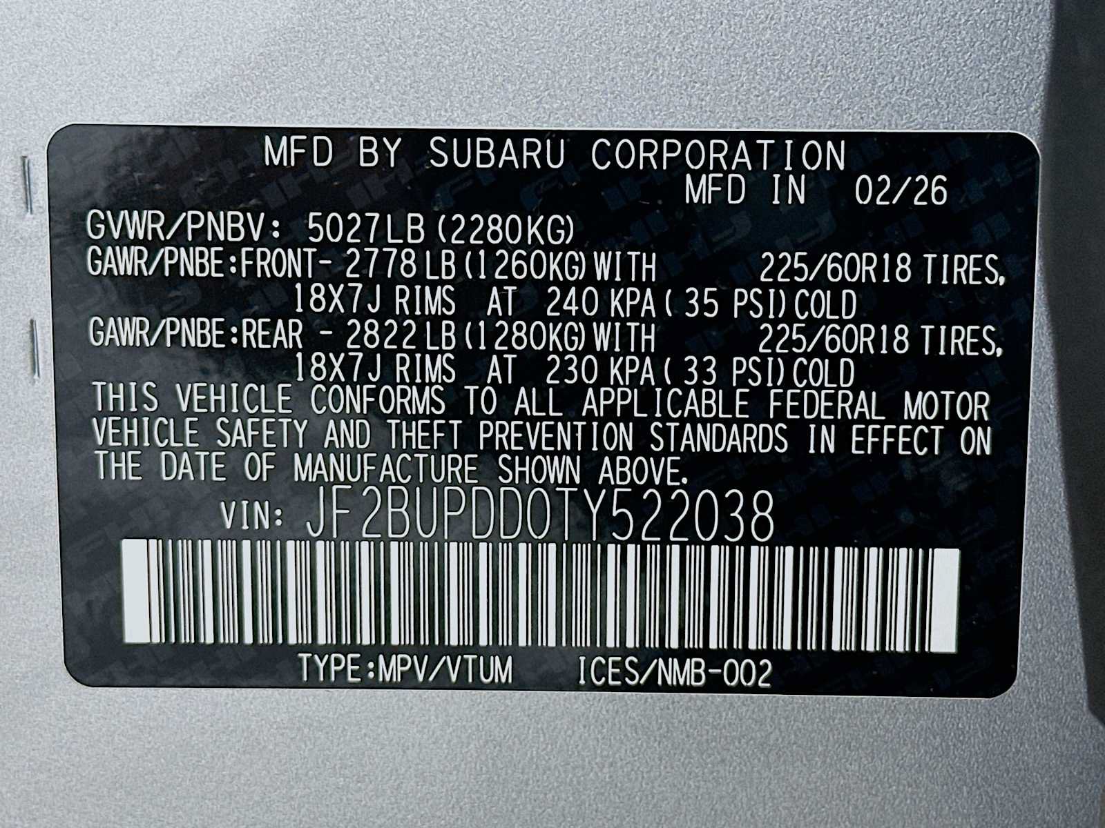 New 2026 Subaru Outback Limited AWD/4WD image 31