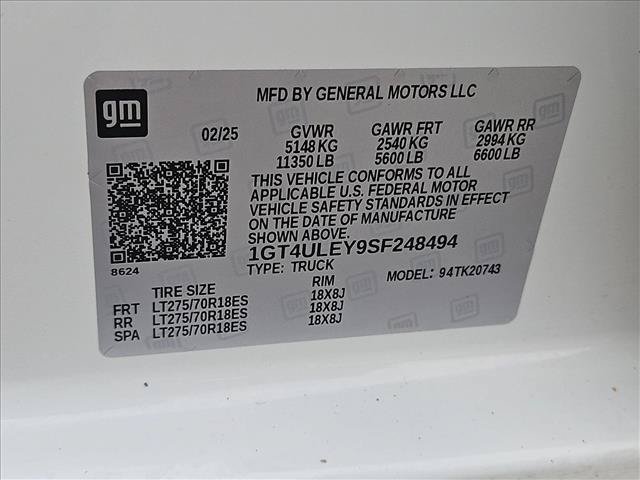 Certified 2025 GMC Sierra 2500 Pro AWD/4WD image 22