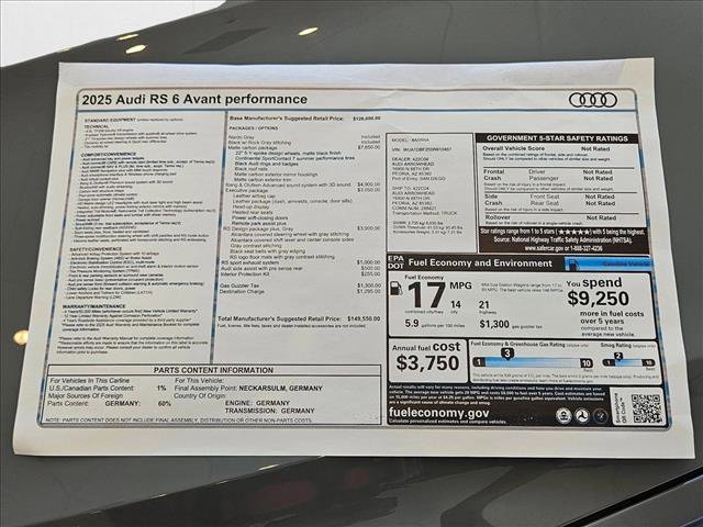 New 2025 Audi RS 6 performance image 15