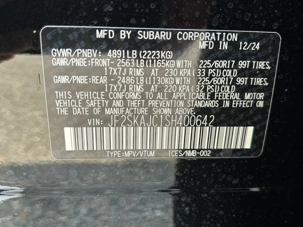 Used 2025 Subaru Forester Wilderness AWD/4WD image 70