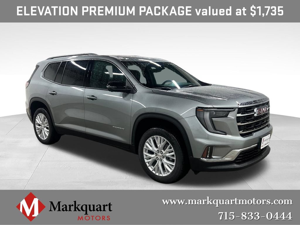 New 2026 GMC Acadia Elevation w/ Elevation Premium Package AWD/4WD 360° Tour