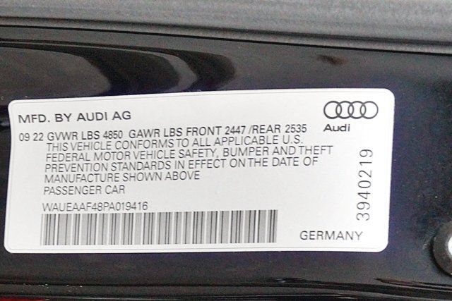 Used 2023 Audi A4 2.0T Premium Plus w/ Premium Plus Package AWD/4WD image 13