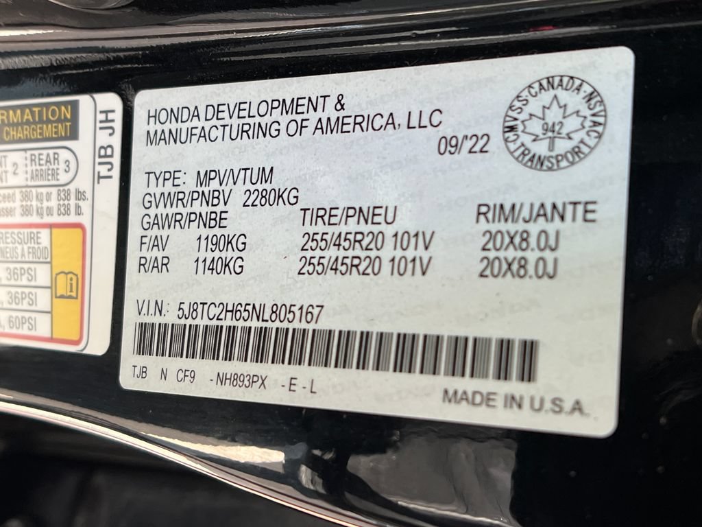 Used 2022 Acura RDX A-Spec AWD/4WD image 28
