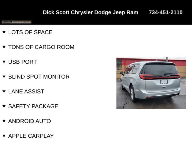 Used 2024 Chrysler Pacifica Touring-L FWD image 16