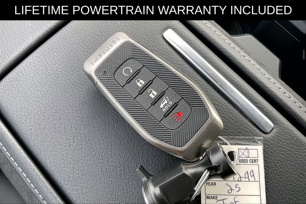 Certified 2025 INFINITI QX80 Sensory image 13